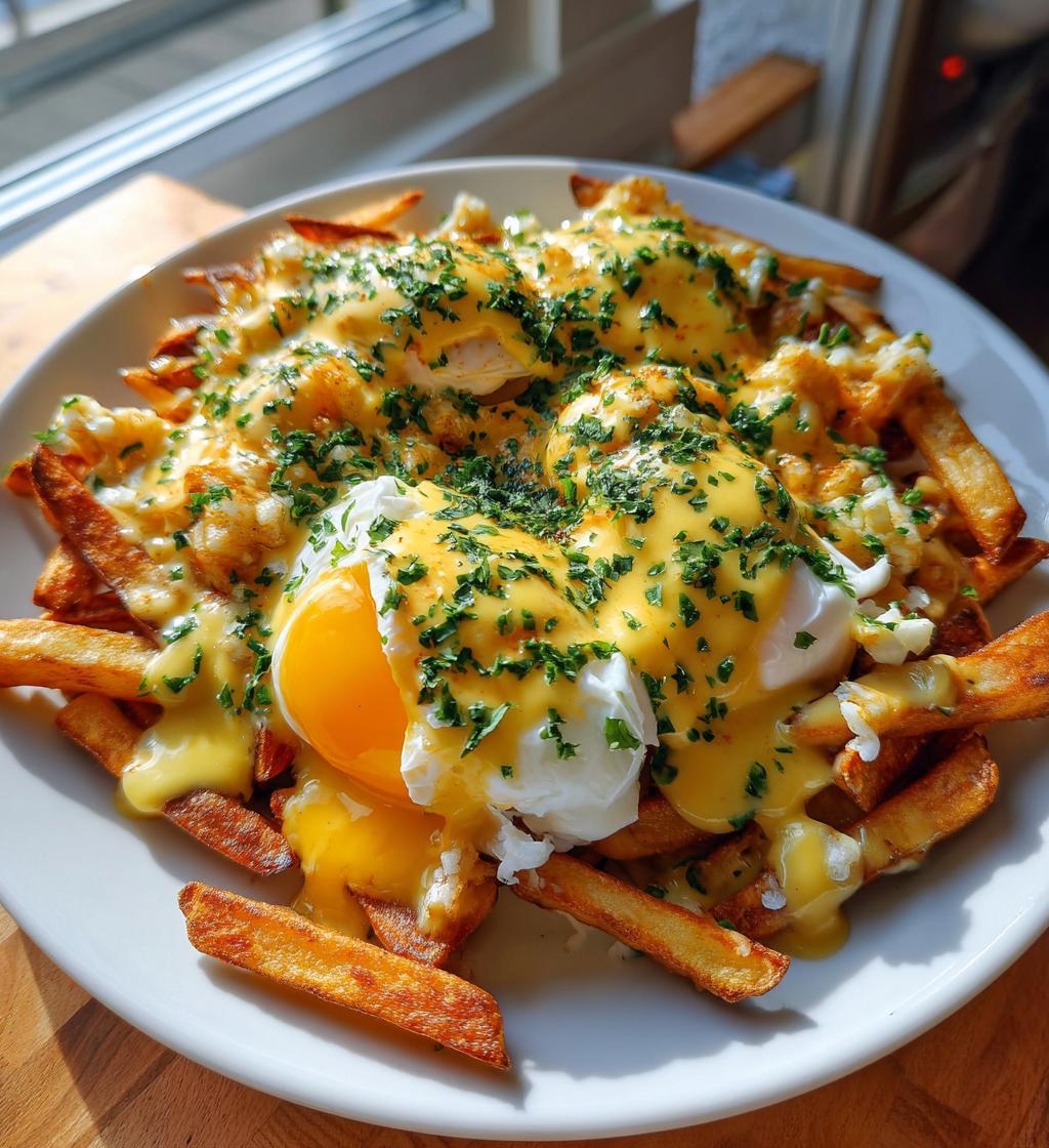 Breakfast Poutine With Hollandaise Sauce - detail 1