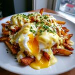 Breakfast Poutine With Hollandaise Sauce