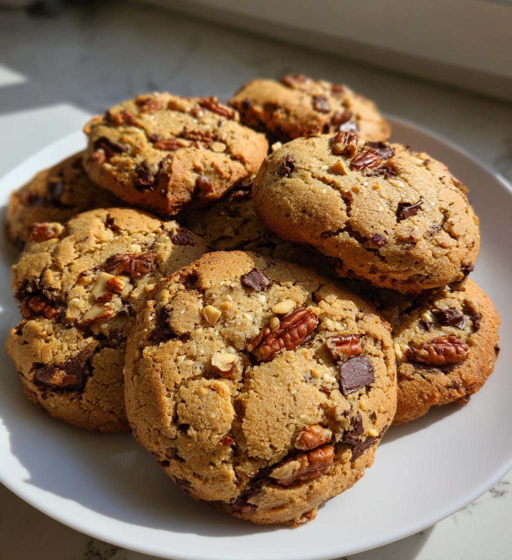 Brown Butter Pecan Chocolate Cookies - detail 1
