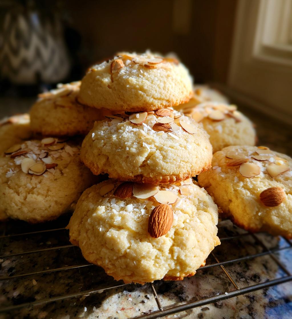 Butter Cream Cheese Almond Cookies - detail 1