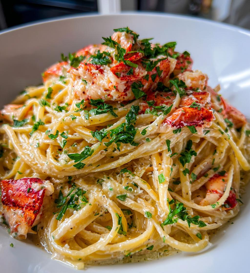Butter Lobster Pasta