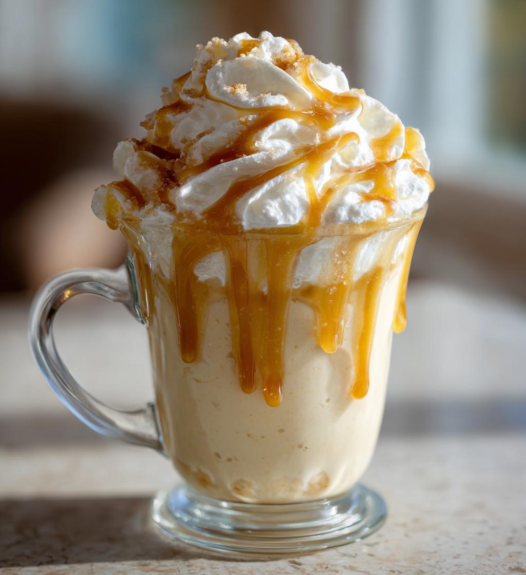 Butterbeer Pudding - detail 1