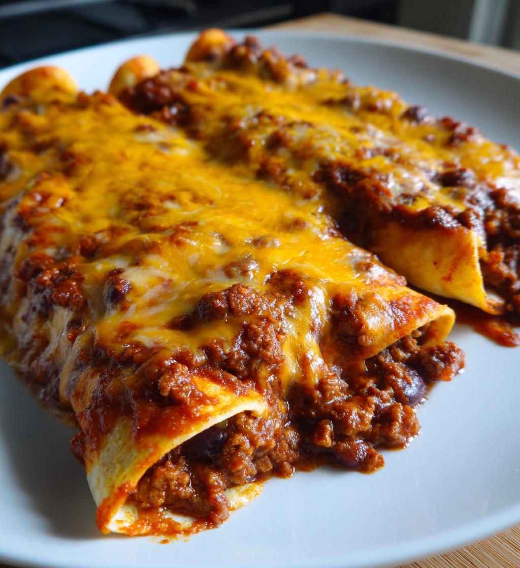 Butternut Squash Black Bean Enchiladas