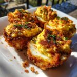 Cajun Fried Deviled Eggs