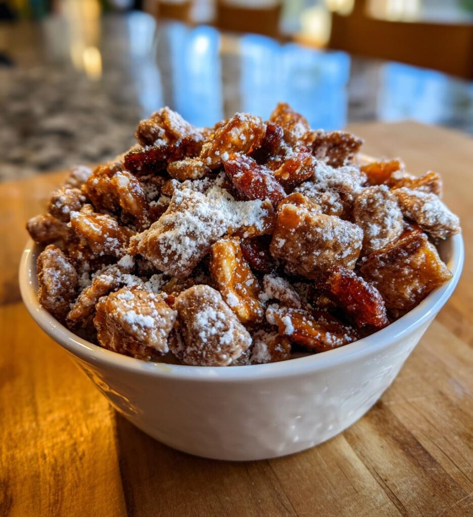 Caramel Apple Puppy Chow