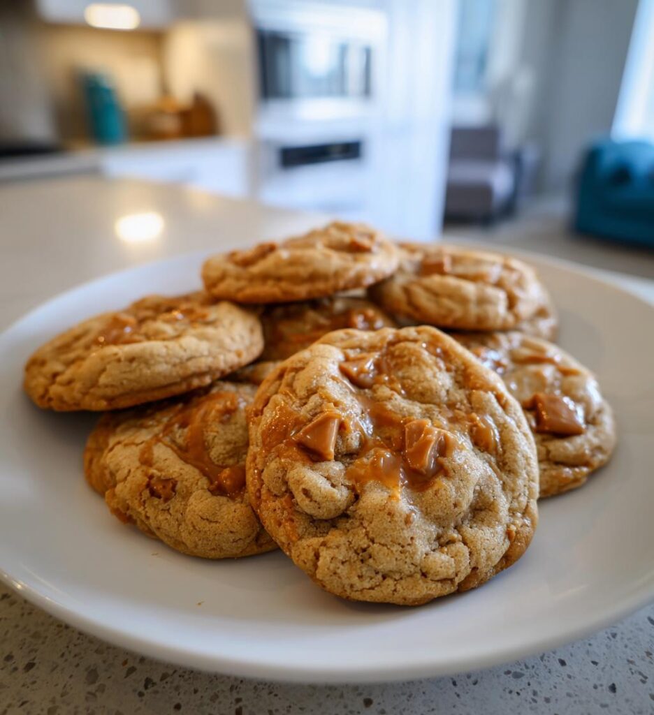 Caramel Oatmeal Cookies