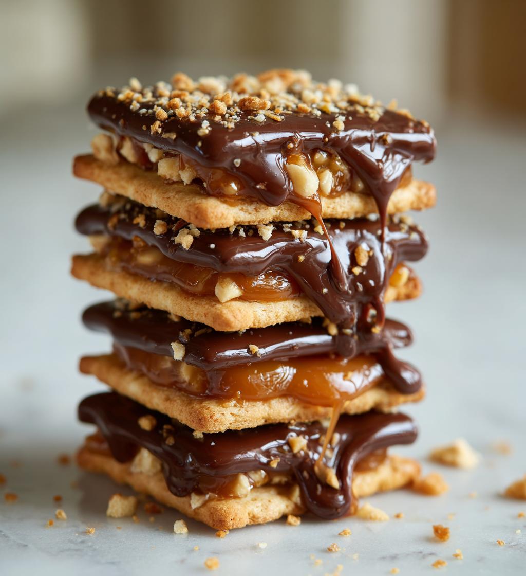 Caramel Ritz Cracker Christmas Cookies - detail 1