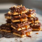 Caramel Ritz Cracker Christmas Cookies