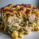Cheesy Chicken & Brussels Sprouts Pasta Bake - Beautiful Eats & Things