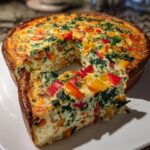 Cheesy Christmas Quiche