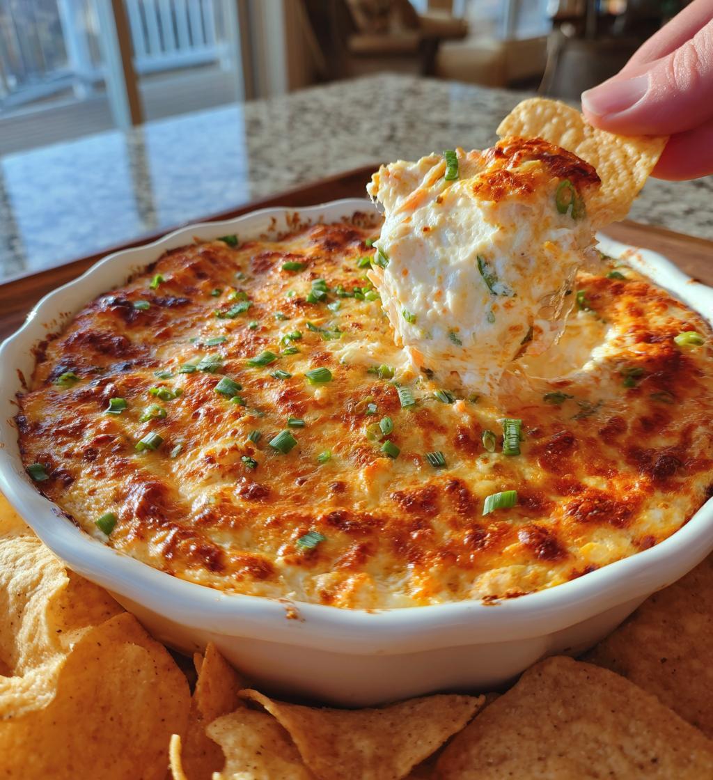 Cheesy Crab Rangoon Dip