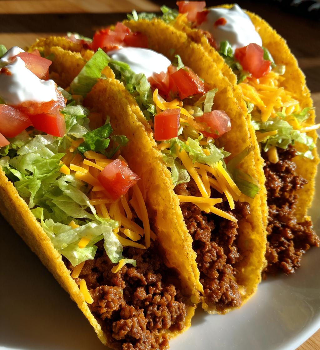 Cheesy Oven-Baked Tacos - detail 1