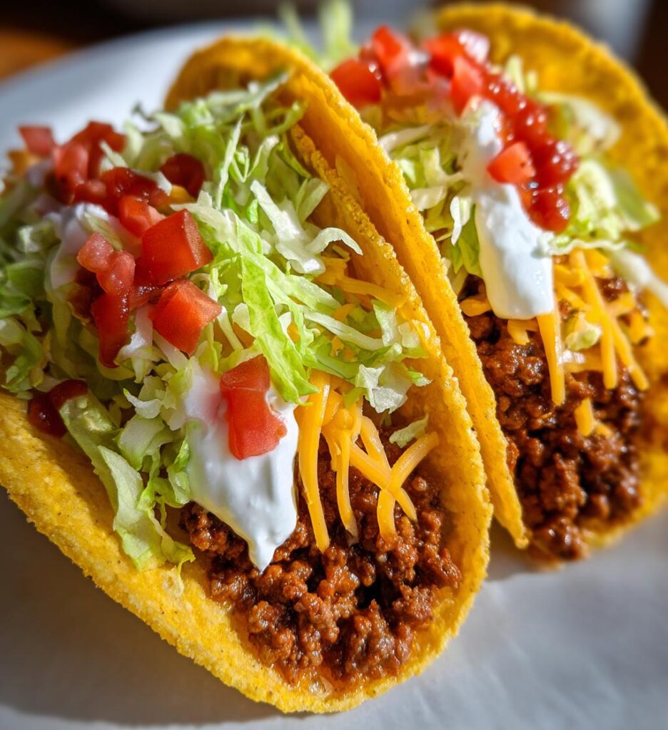 Cheesy Oven-Baked Tacos