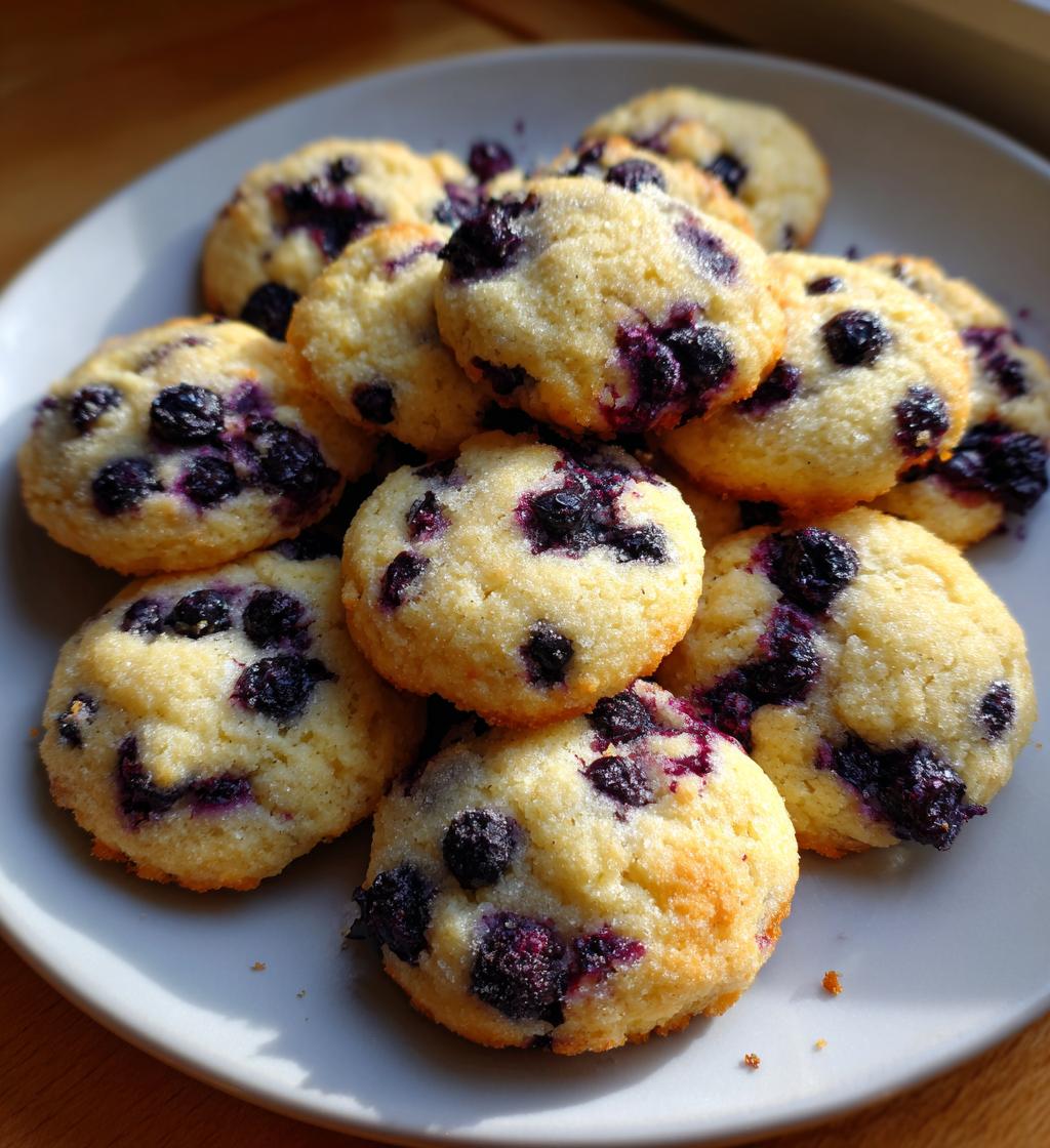 Chewy Blueberry Sugar Cookies - detail 1