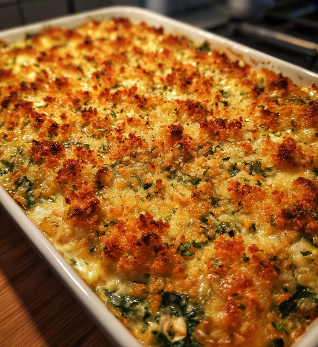 Chicken and Spinach Casserole with Cream Cheese - detail 1