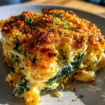 Chicken and Spinach Casserole with Cream Cheese