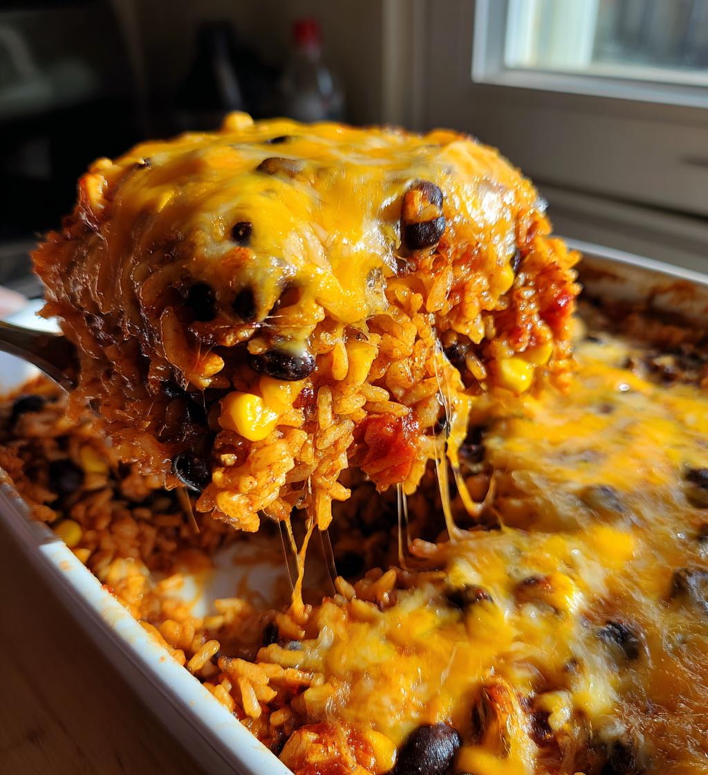 Chicken Enchilada Rice Casserole - detail 1