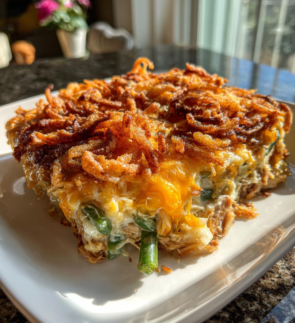 Chicken Green Bean Casserole