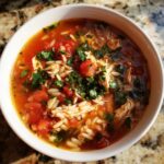 Chicken Orzo Tomato Soup