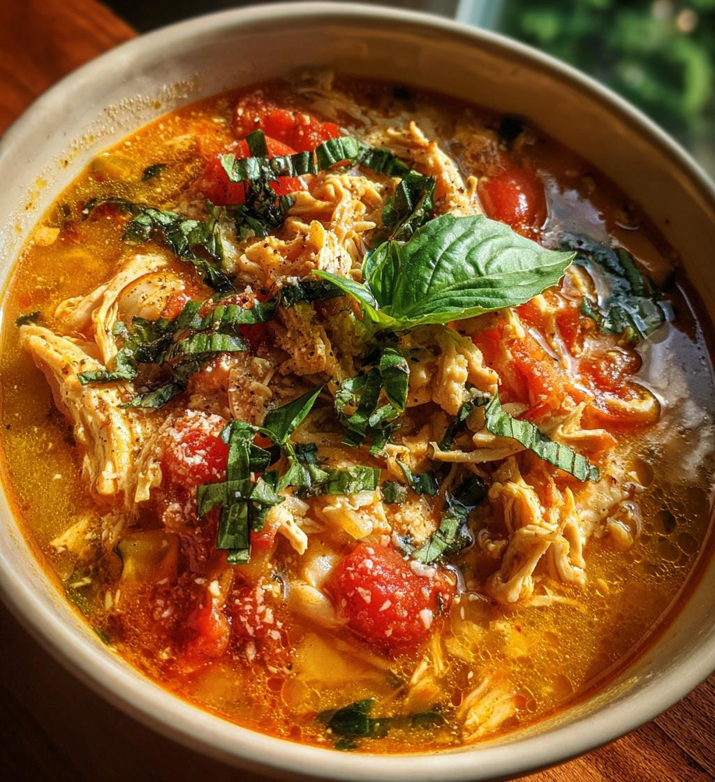 Chicken Parmesan Soup - detail 1