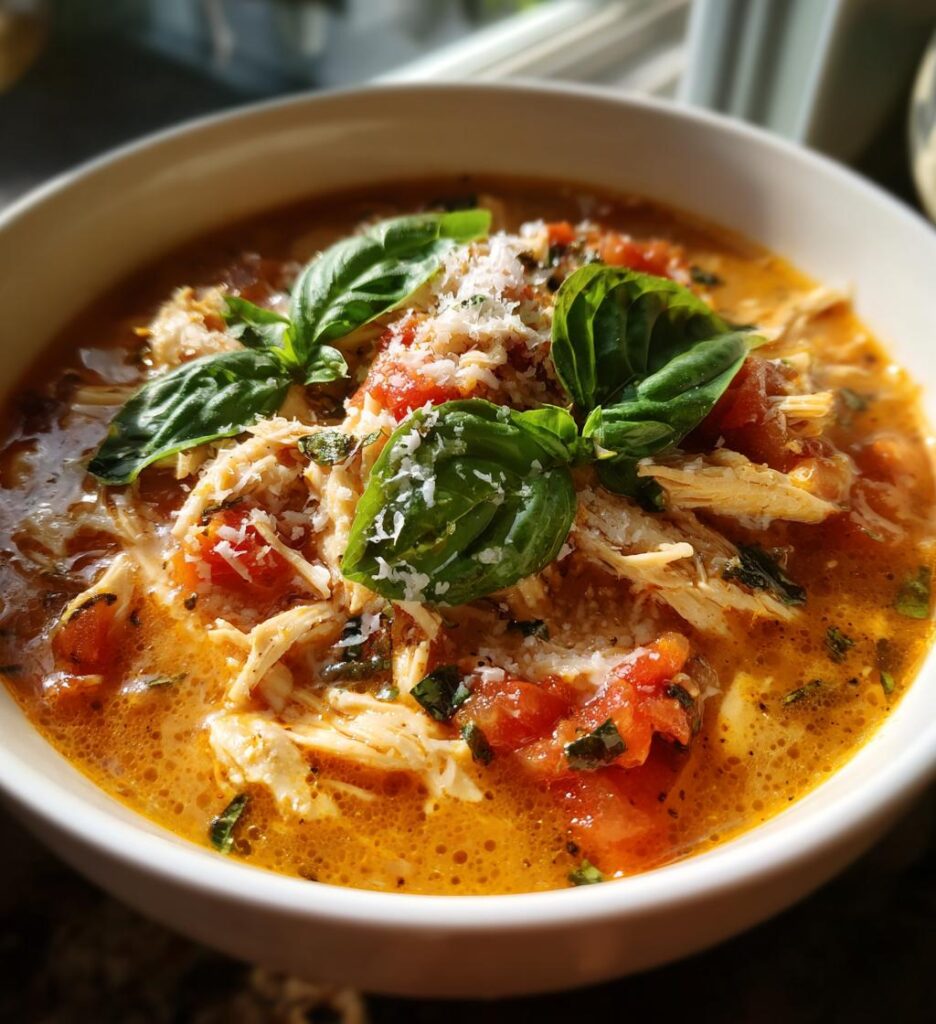 Chicken Parmesan Soup