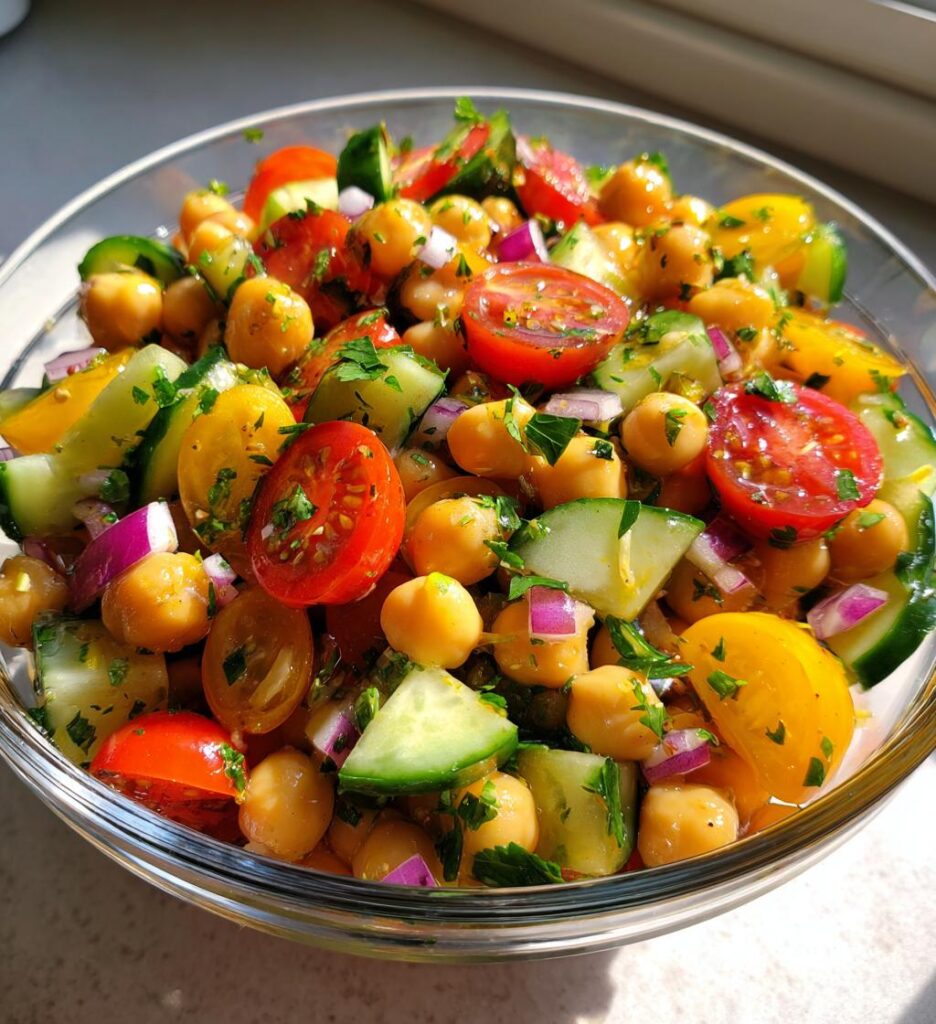 Chickpea Bean Salad