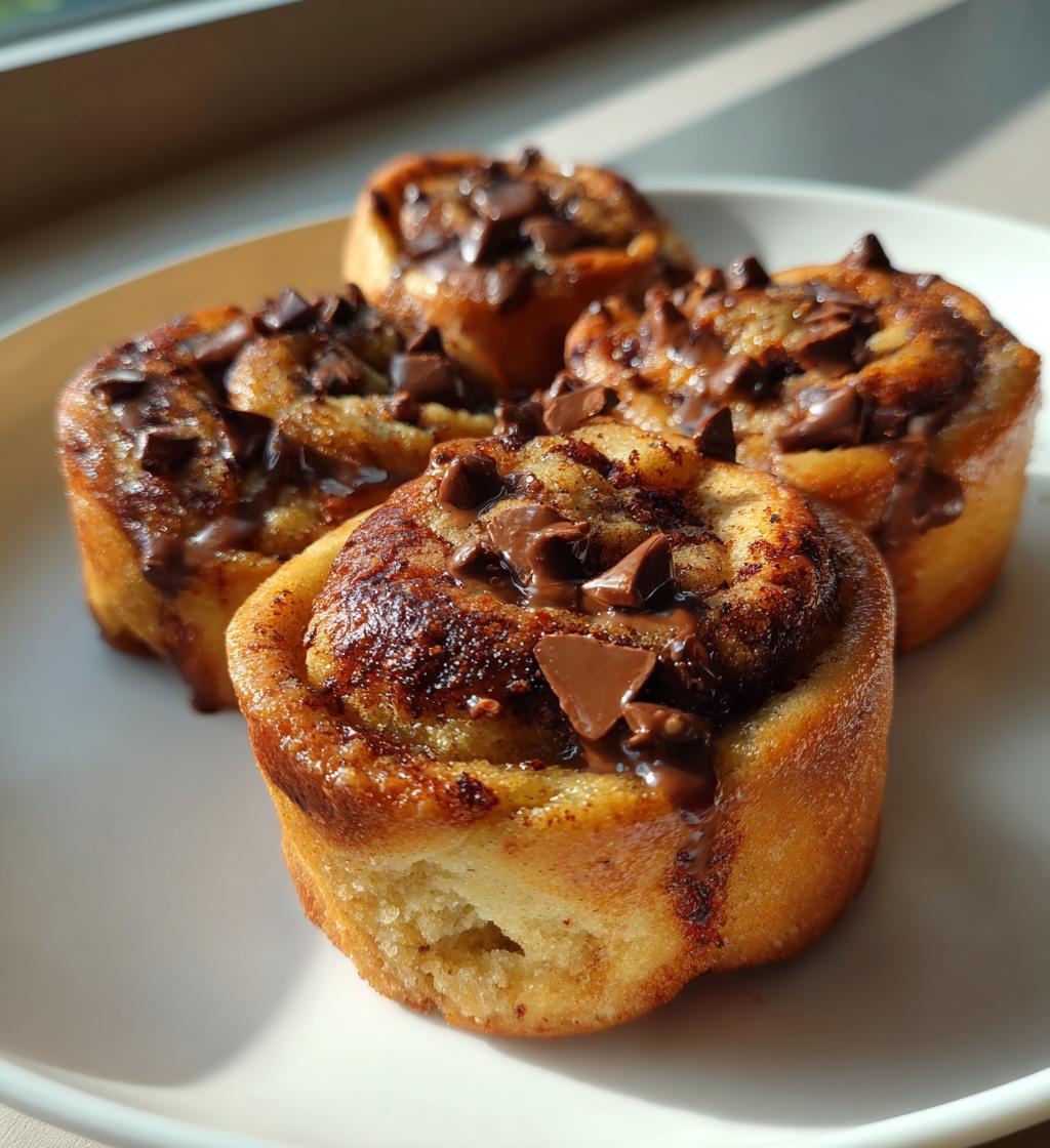 Chocolate Chip Cookie Rolls - detail 1