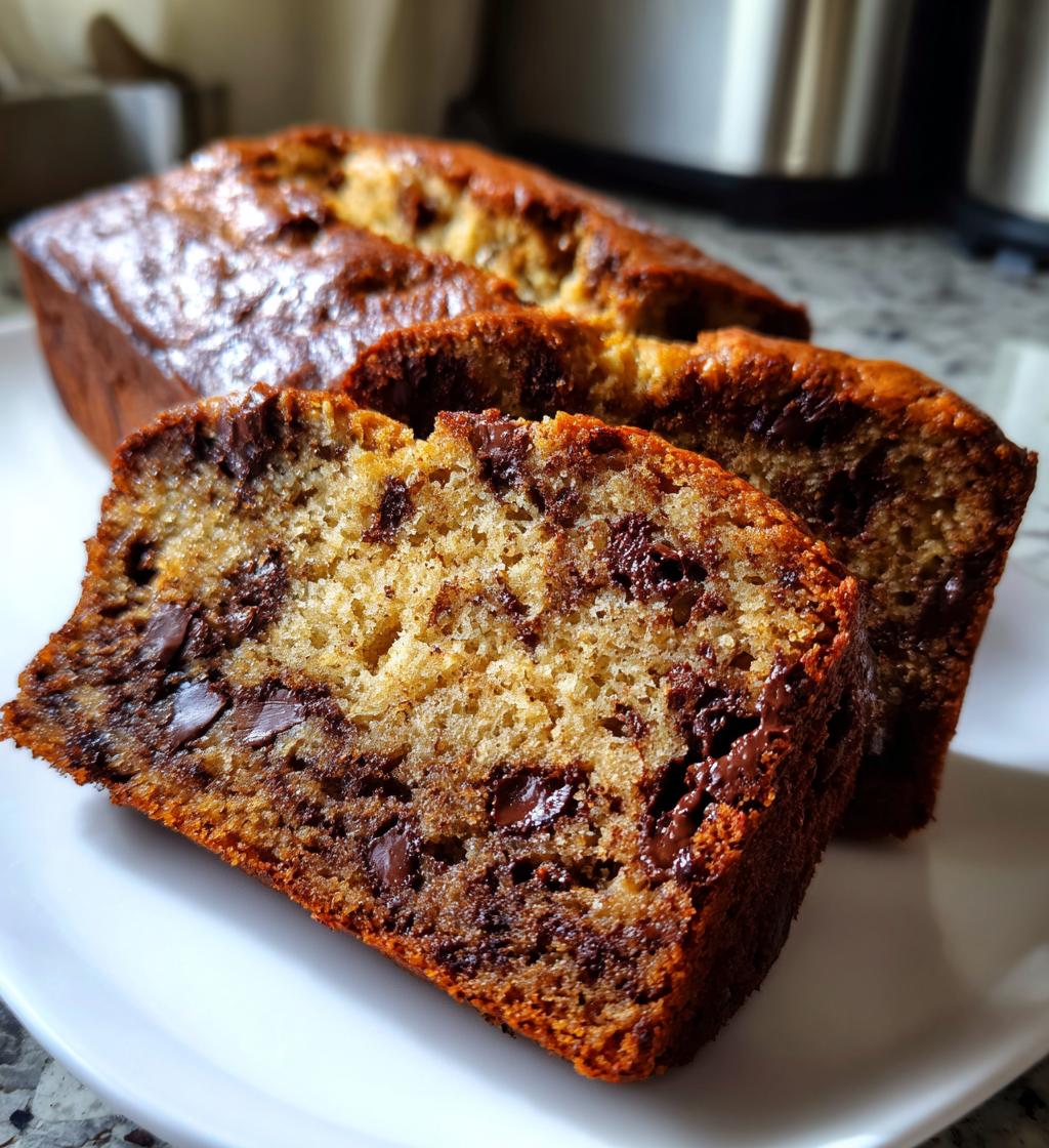 Chocolate Espresso Banana Bread - detail 1
