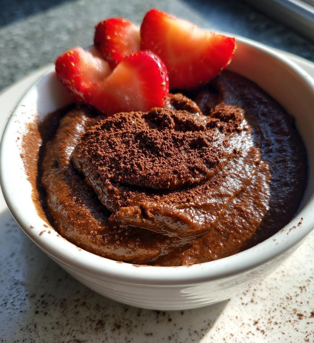 Chocolate Hummus - detail 1