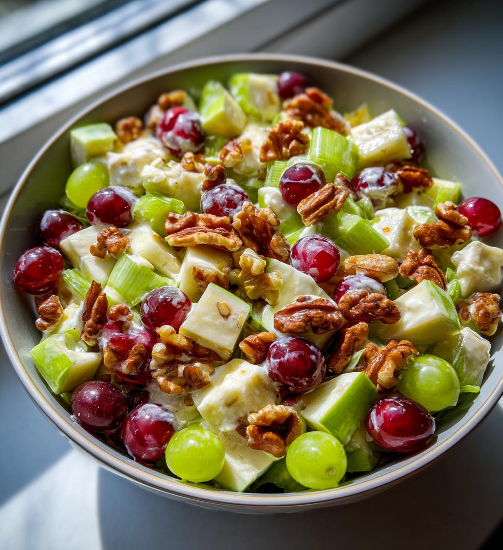 Christmas Apple Salad - detail 1