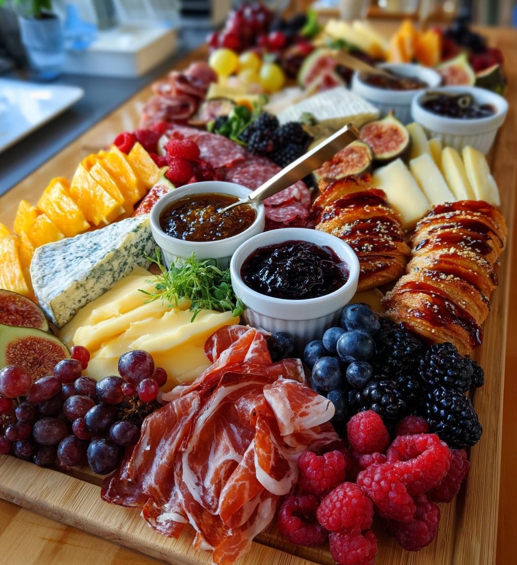 Christmas Breakfast Charcuterie Board - detail 1