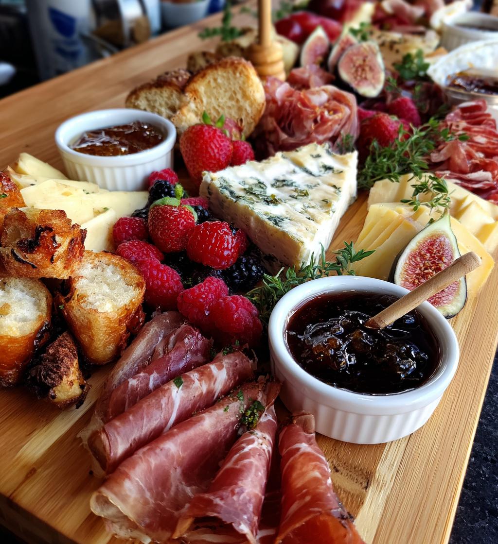 Christmas Breakfast Charcuterie Board