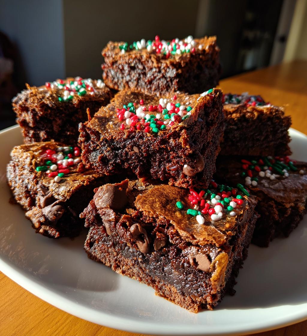 Christmas Brownies - detail 1