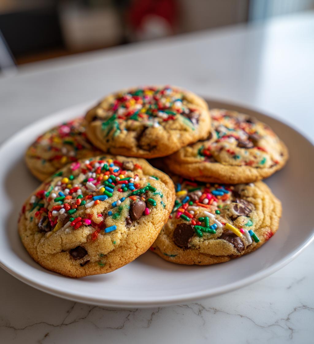 Christmas Cake Batter Cookies - detail 1
