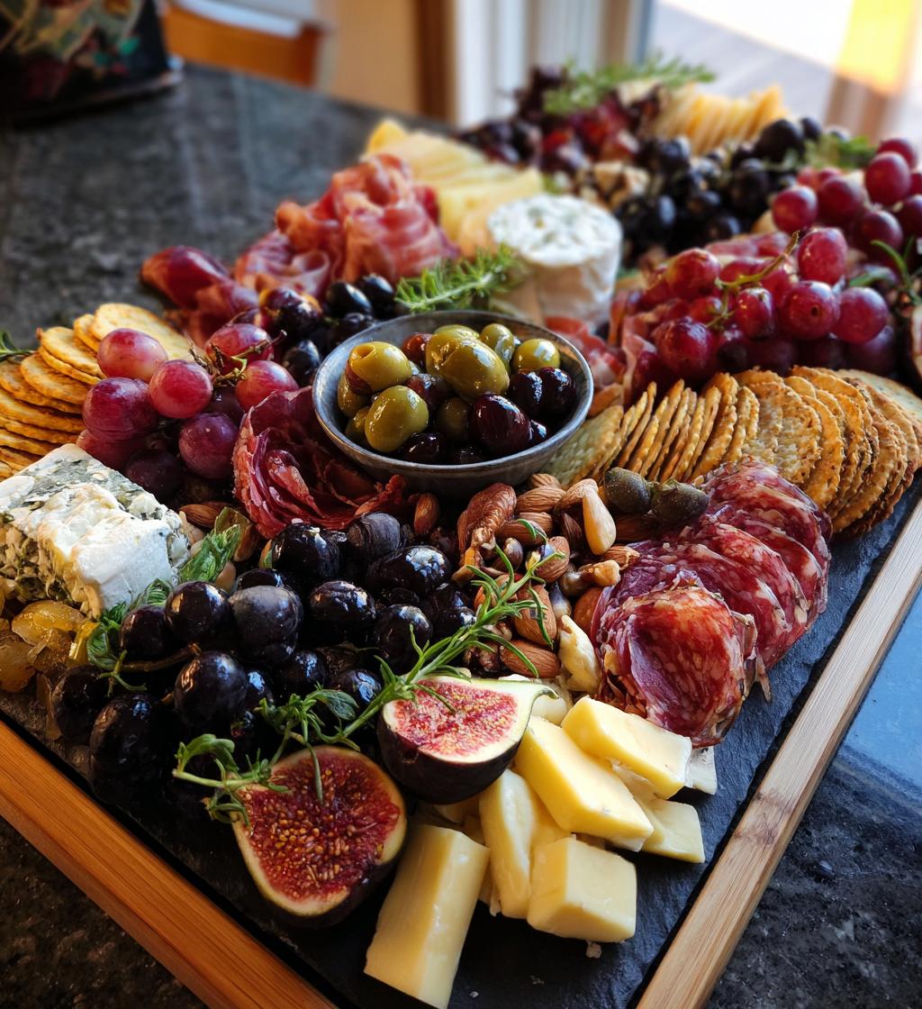 Christmas Charcuterie Board - detail 1