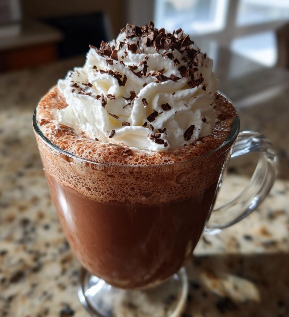 Christmas Creamy Crockpot Hot Chocolate