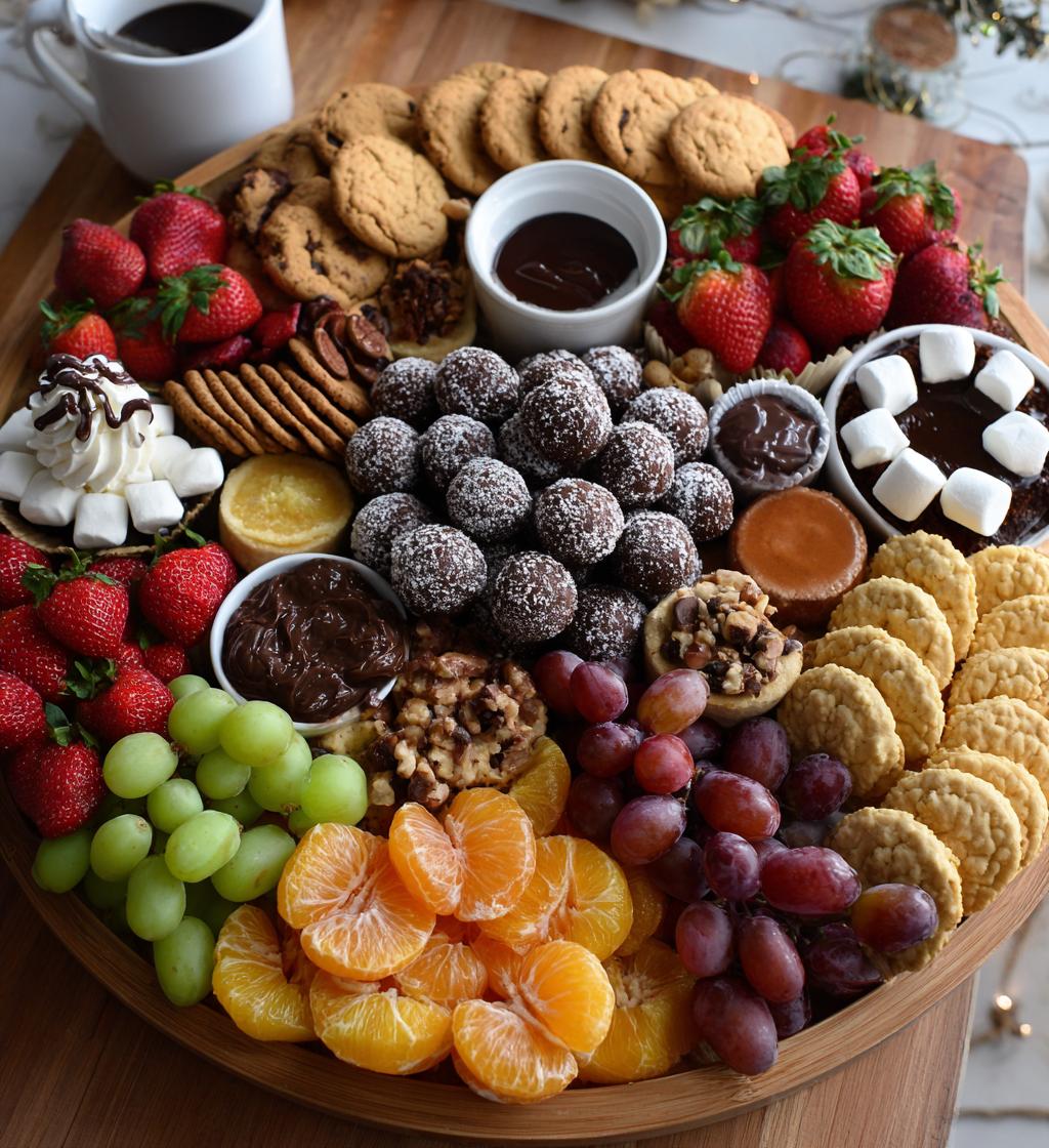 Christmas Dessert Board - detail 1