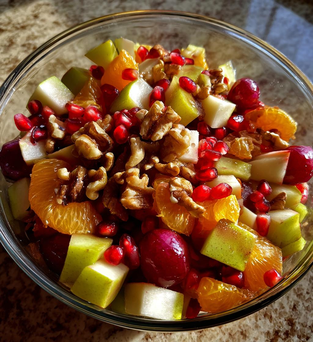 Christmas Fruit Salad - detail 1