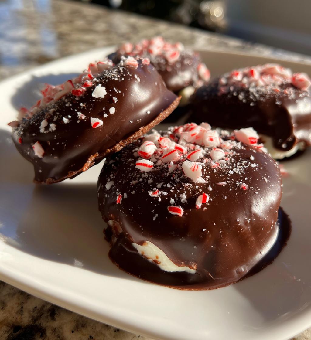 Christmas Peppermint Creams - detail 1