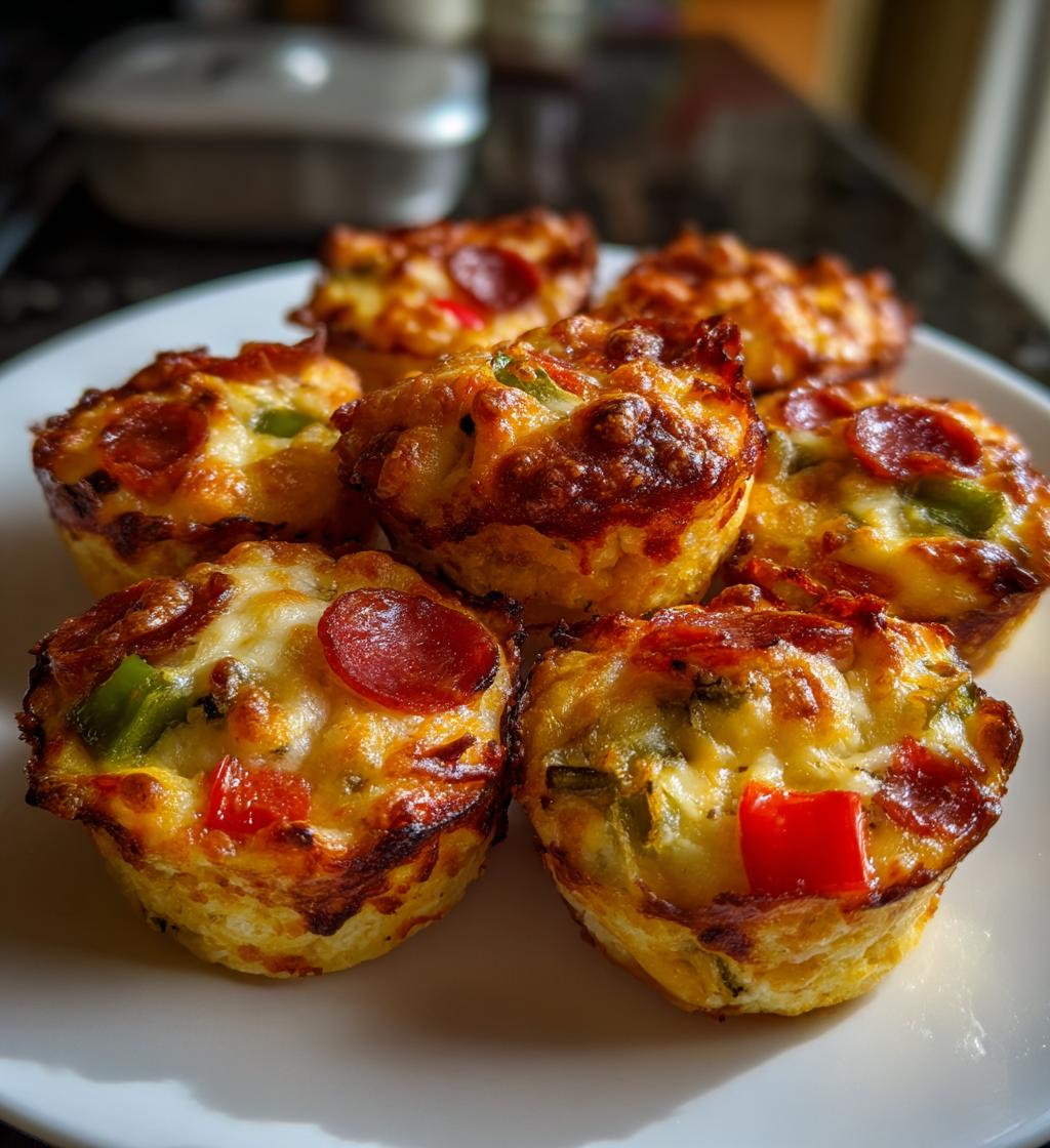 Christmas Pizza Bites