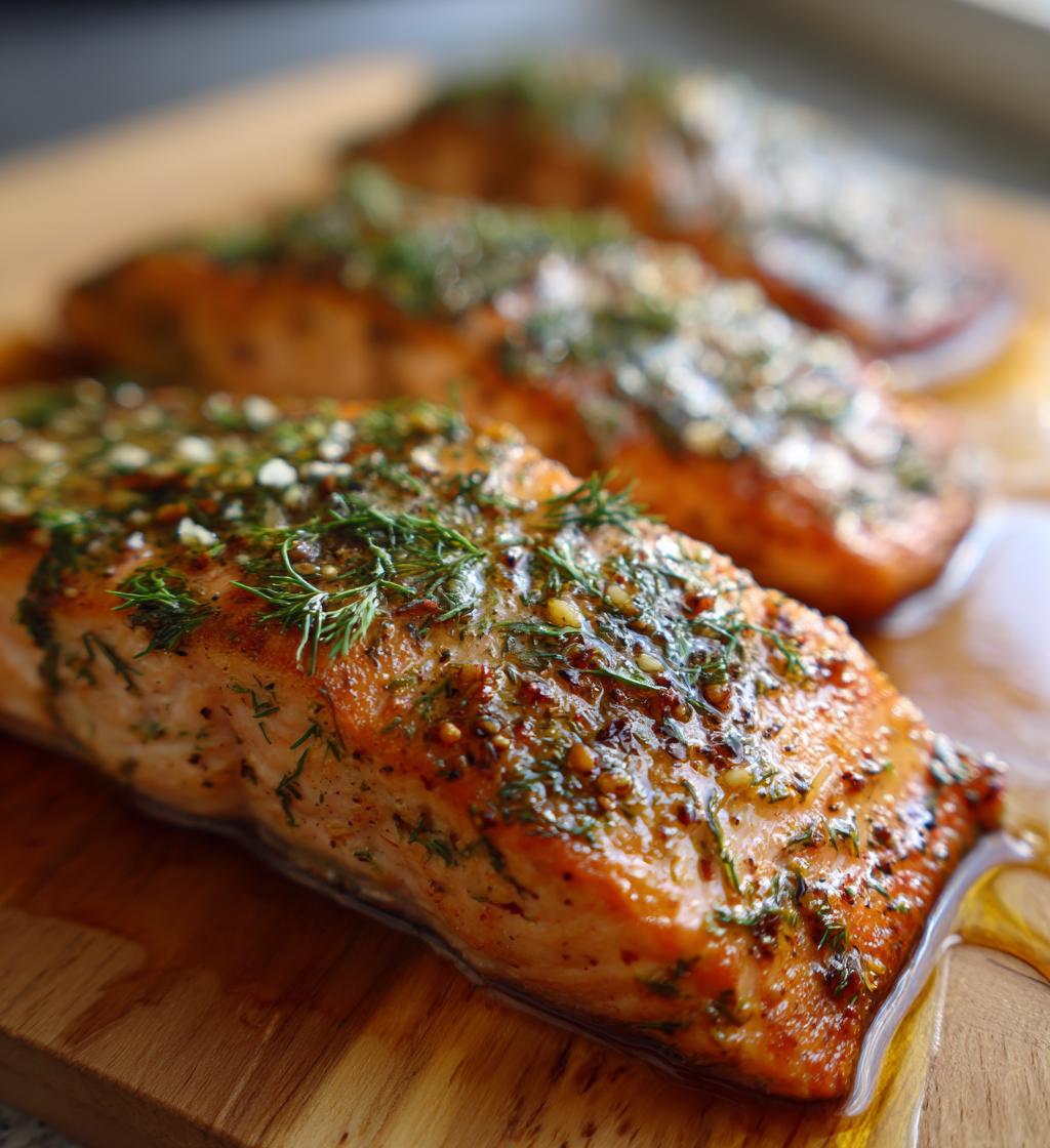 Christmas Salmon - detail 1