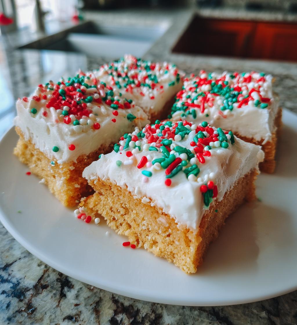 Christmas Sugar Cookie Bars - detail 1