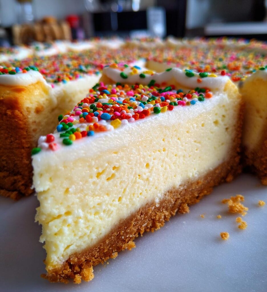 Christmas Sugar Cookie Cheesecake