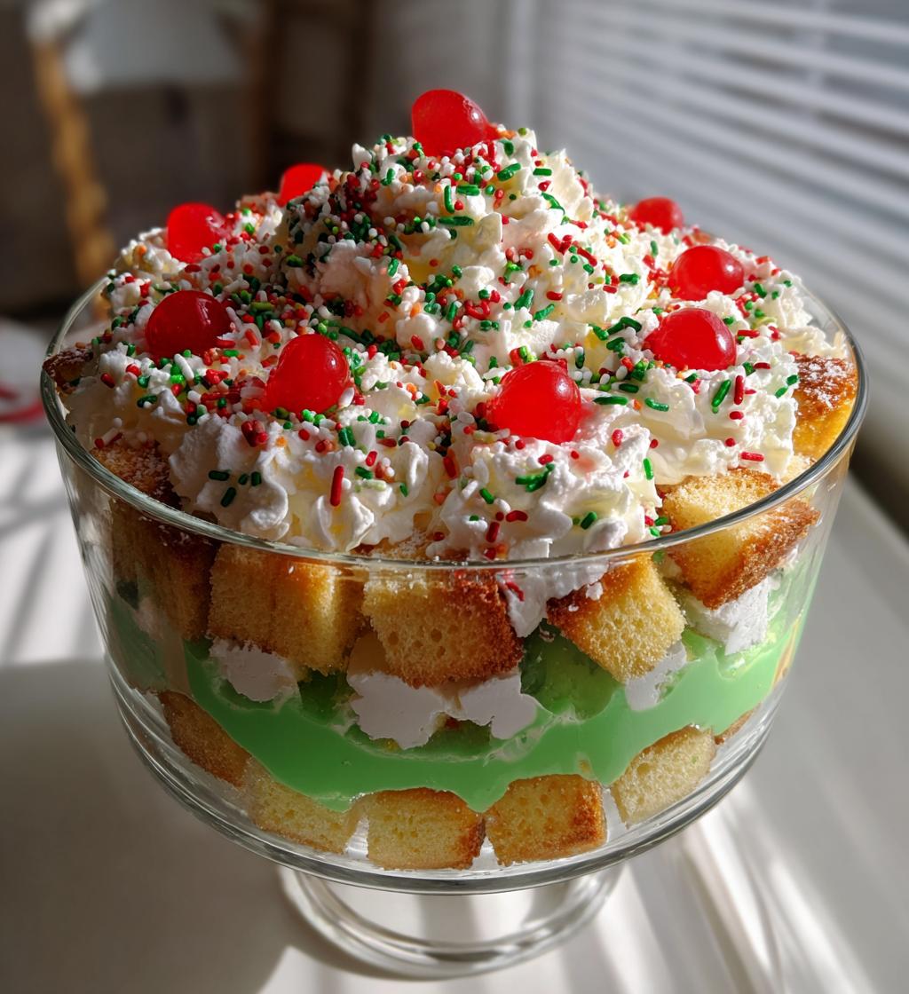 Christmas Tree Cake Trifle - detail 1
