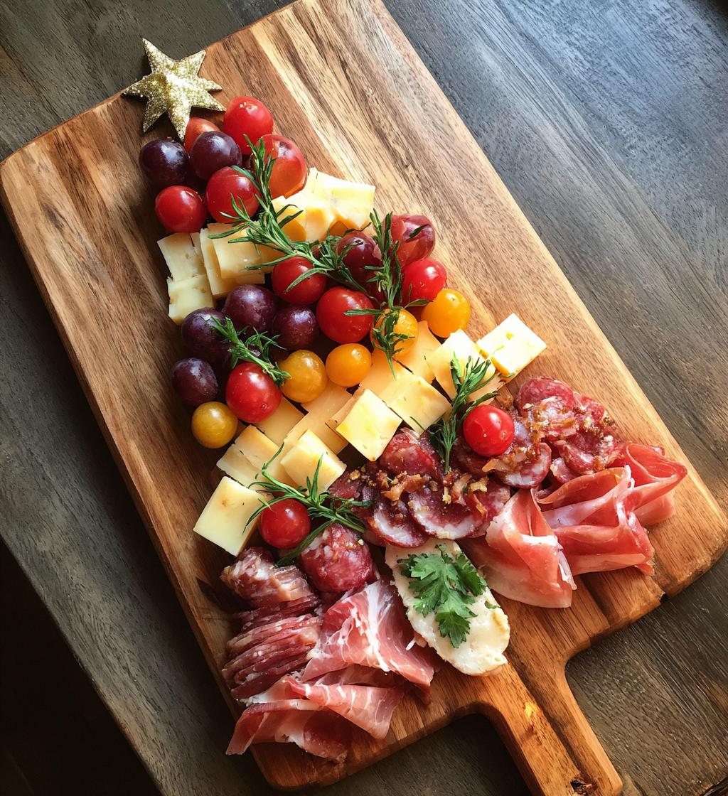 Christmas Tree Charcuterie Board