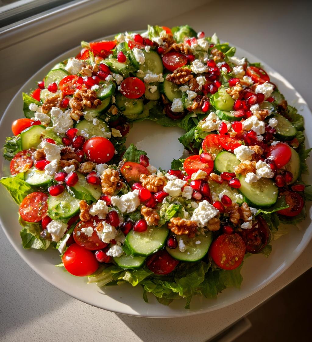 Christmas Wreath Salad