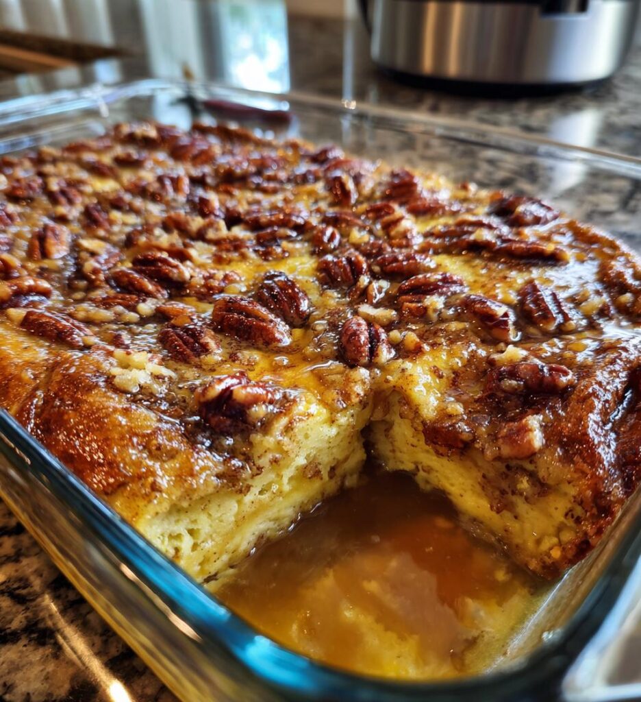 Cinnamon Roll Breakfast Casserole
