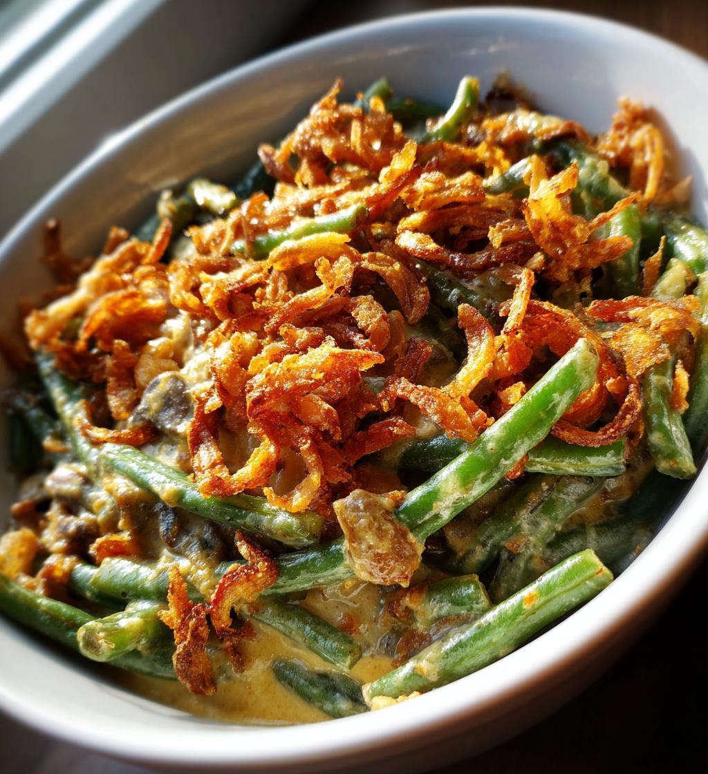 Classic Green Bean Casserole - detail 1