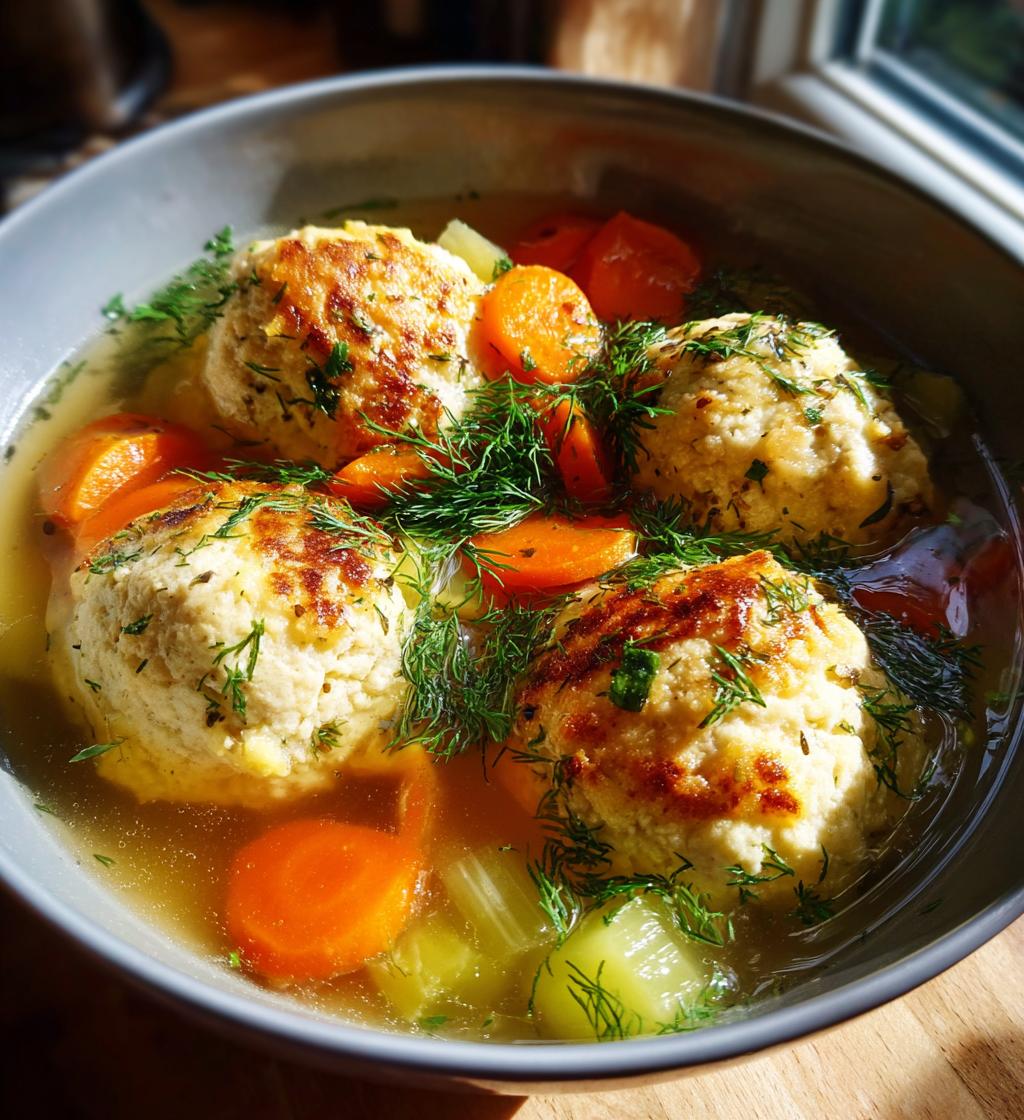 Classic Matzo Ball Soup - detail 1