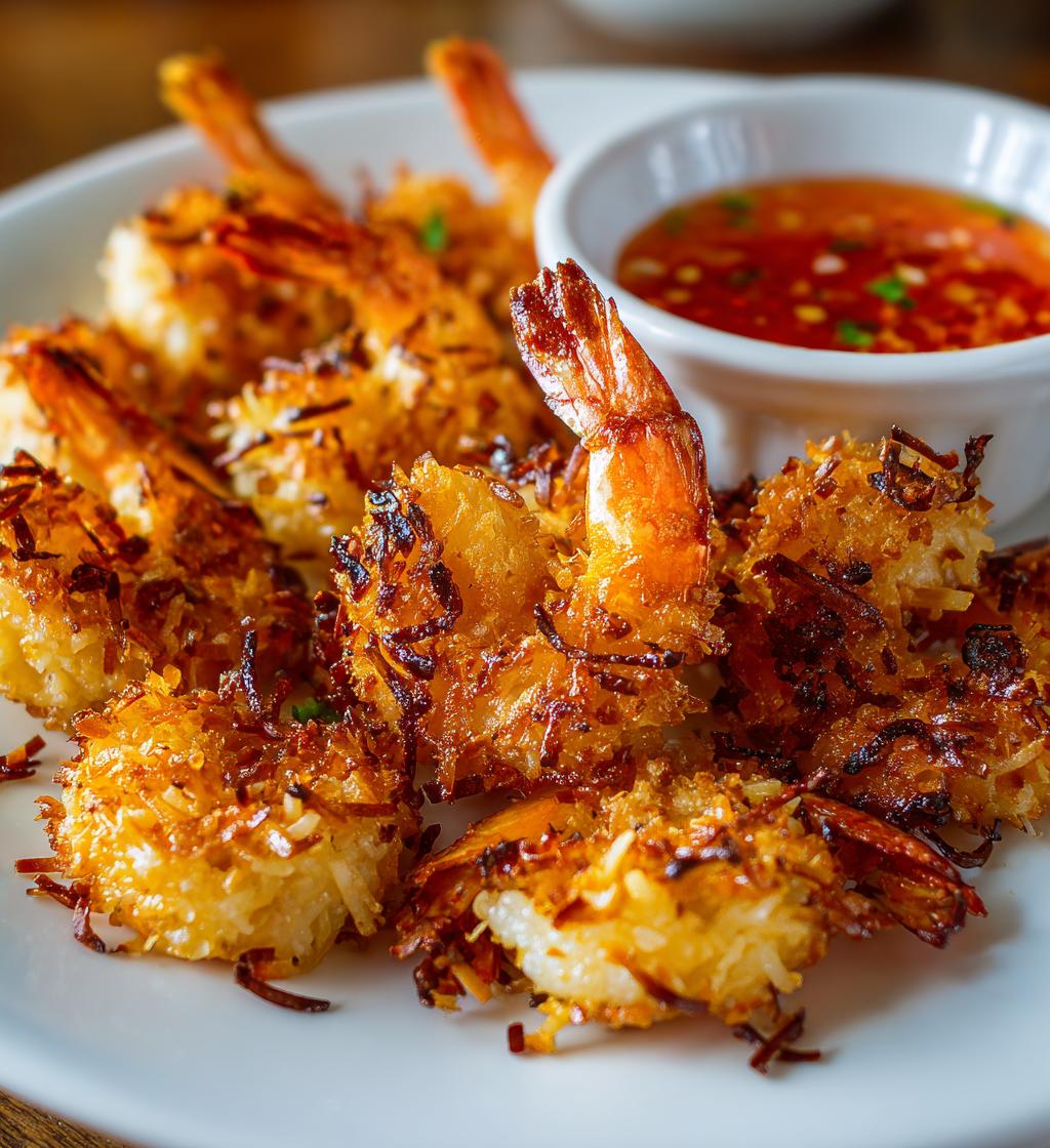 Coconut Shrimp with Sweet Chili Mayo - detail 1